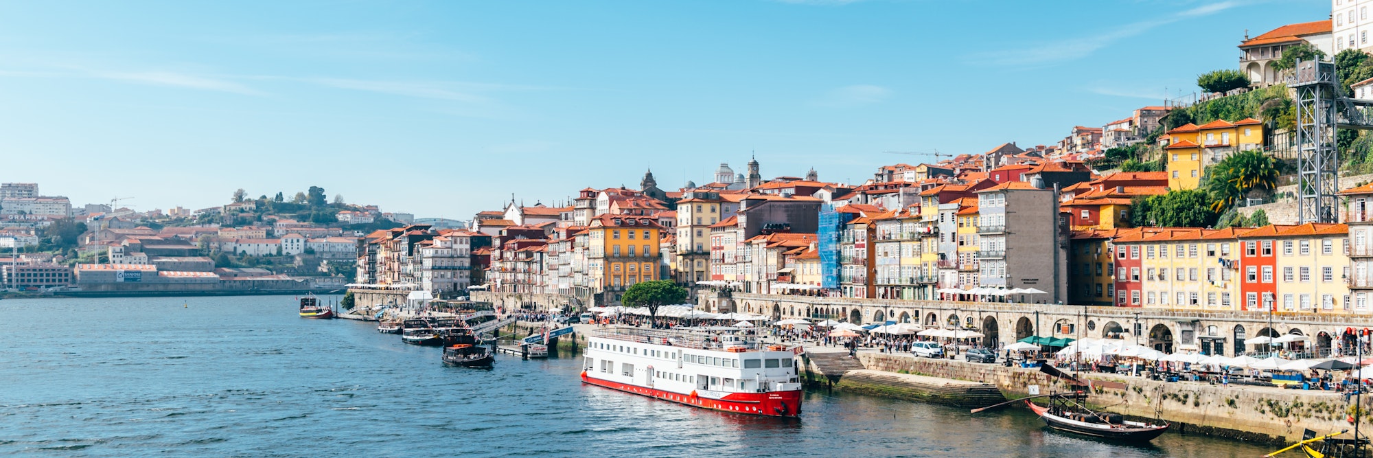Porto city centre in autumn
